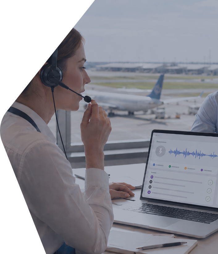 Comunicación entre pilotos y controladores
