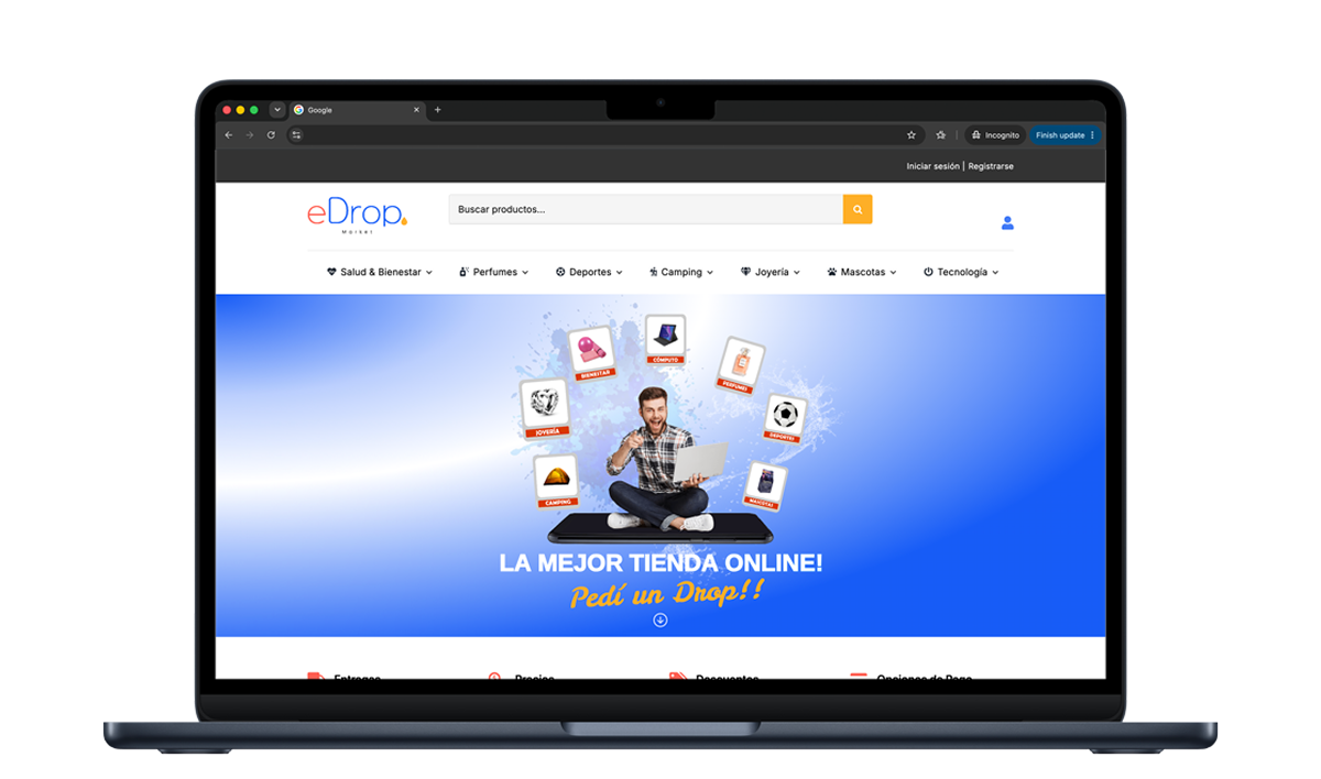 Landing page